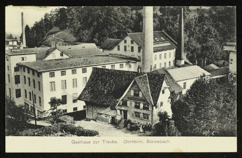 Gasthaus zur Traube. Dornbirn, Steinebach