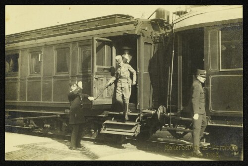 Kaiserbesuch in Dornbirn 5. Juni 1917