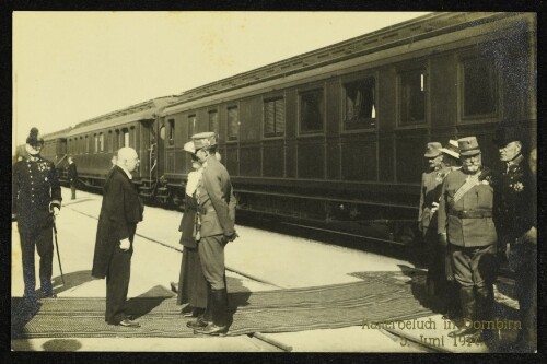 Kaiserbesuch in Dornbirn 5. Juni 1917