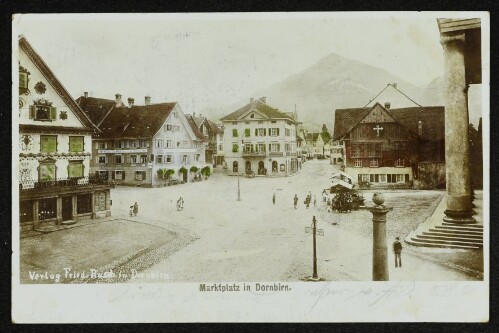 Marktplatz in Dornbirn.