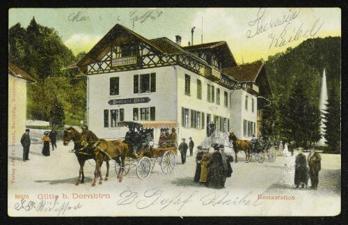 Gütle b. Dornbirn : Restauration