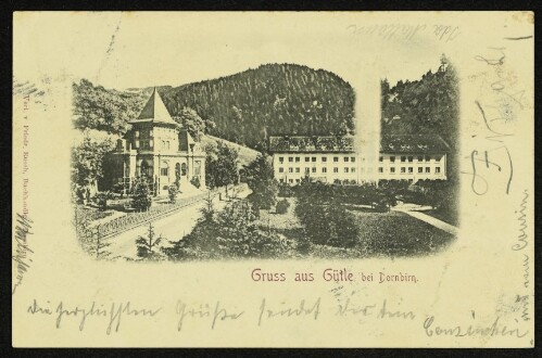 Gruss aus Gütle bei Dornbirn