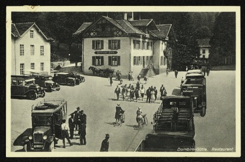 Dornbirn-Gütle. Restaurant