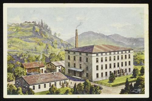Herrburger und Rhomberg, Textilwarenfabriken Dornbirn, Vorarlberg, Werk Mühlebündt