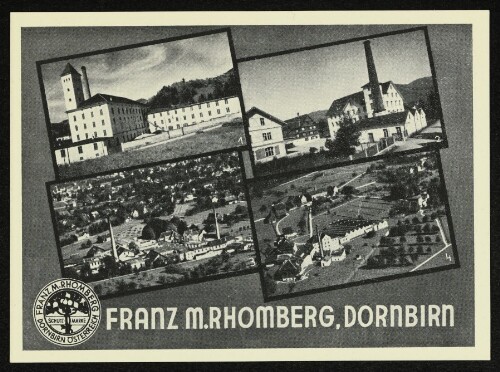 Franz M. Rhomberg, Dornbirn