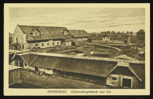 Mehrerau. Oekonomiegebäude aus Ost