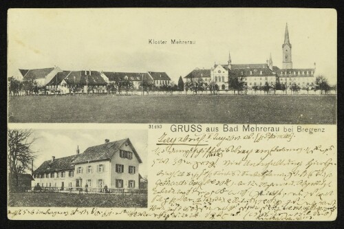 Gruss aus Bad Mehrerau bei Bregenz