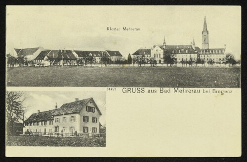 Kloster Mehrerau - Gruss aus Bad Mehrerau bei Bregenz