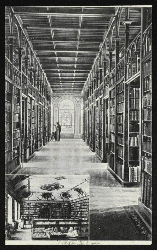 Cistercienser-Stift Mehrerau. (Bibliothek.)