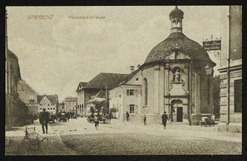 Bregenz. Kornmarktstrasse