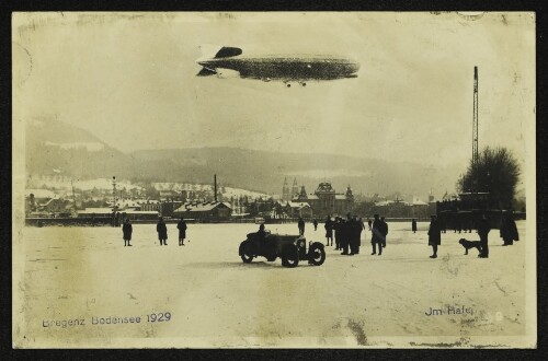 Bregenz Bodensee 1929 : Jm Hafen