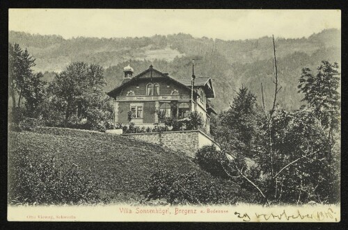 Villa Sonnenhügel, Bregenz a. Bodensee