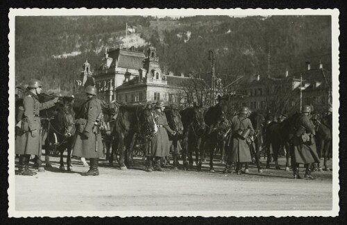 Einzug reichsdeutscher Truppen in Bregenz