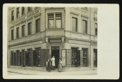 Geschäftshaus Grand Bazar Mahlknecht - Geschwister Doerler