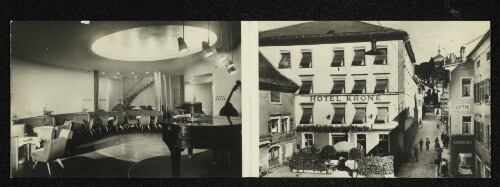Hotel Krone und Kronen-Bar in Bregenz