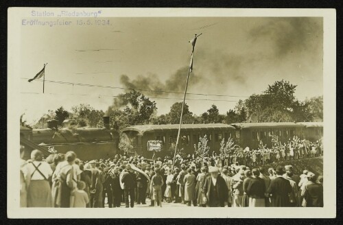 Station  Riedenburg  Eröffnungsfeier 15.5.1934