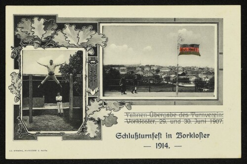 Schlußturnfest in Vorkloster 1914