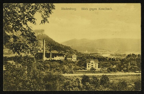 Riedenburg. Blick gegen Kenelbach