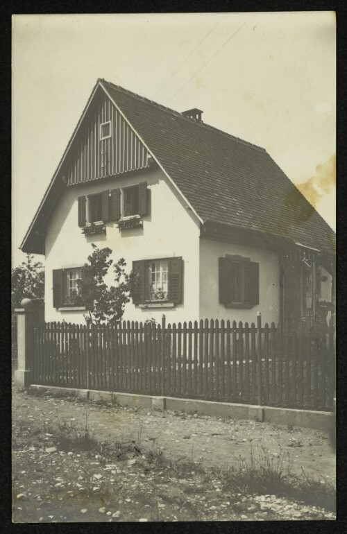 [Bregenz-Vorkloster, Wiesenweg 2]