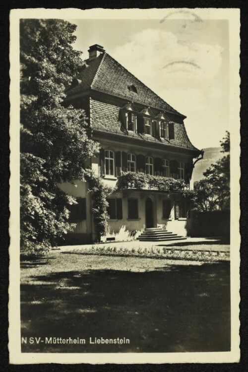 NSV-Mütterheim Liebenstein