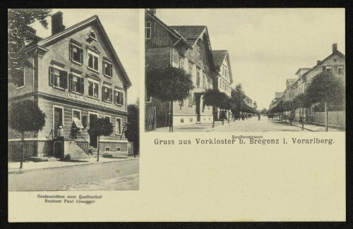 Gruss aus Vorkloster b. Bregenz i. Vorarlberg.
