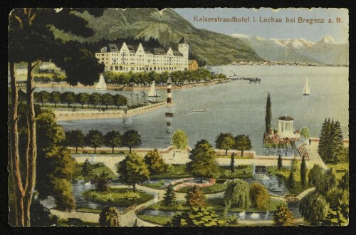 Kaiserstrandhotel in Lochau bei Bregenz am Bodensee