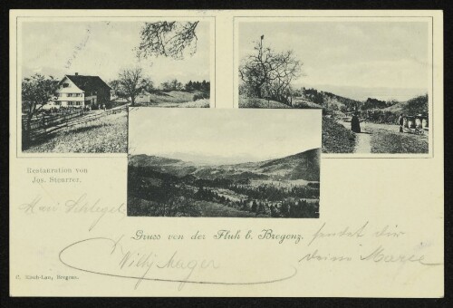 Gruss von der Fluh b. Bregenz