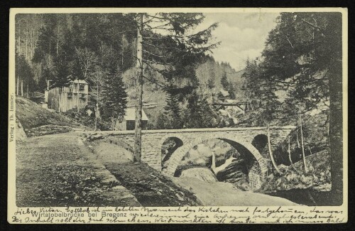 Wirtatobelbrücke bei Bregenz