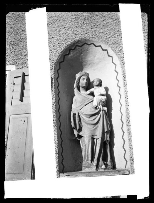 Gotische Figur beim Schwarzen Adler in Götzis