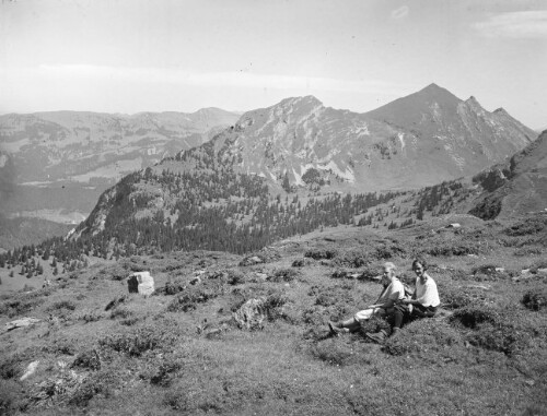 Wanderung durch das Bregenzerwaldgebirge bei Laterns