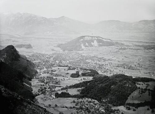 Götzis in Richtung Schweiz