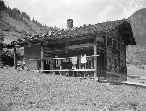 Walserhäuser im Wallis