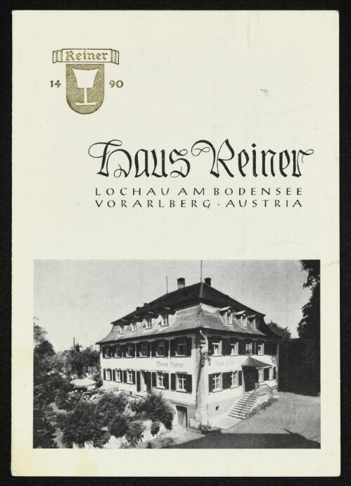 Haus Reiner : Lochau am Bodensee, Vorarlberg - Austria