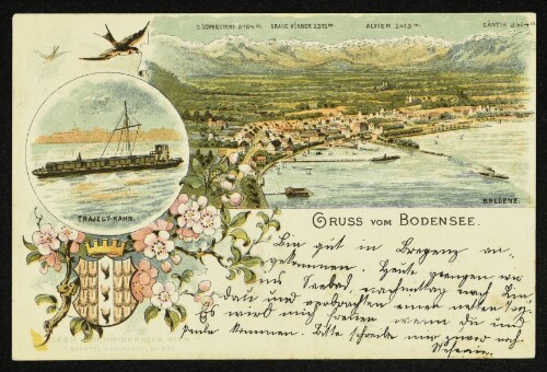 Gruss vom Bodensee. Bregenz