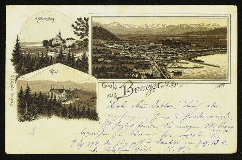 Gruss aus Bregenz : Gebhardsberg, Pfänder