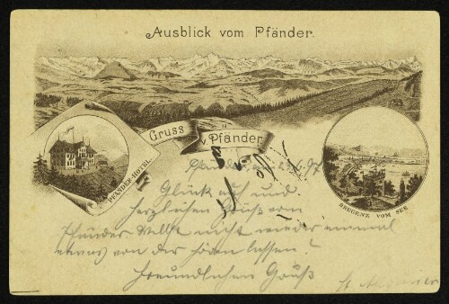 Ausblick vom Pfänder