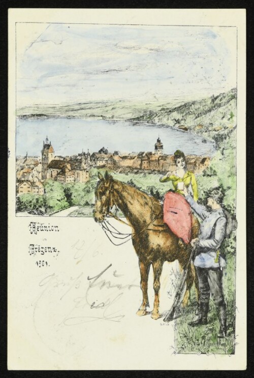 Réunion in Bregenz. 1901.