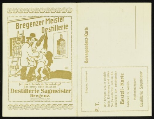 Bregenzer Meister Destillerie : Destillerie Sagmeister Bregenz