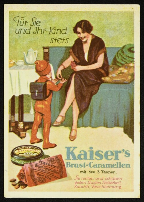 Kaiser's Brust-Caramellen : Für Sie und Ihr Kind stets