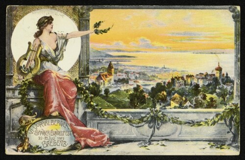 VI. Vorarlberger Sänger-Bundesfest, 20.-22. Juli 1907, Bregenz