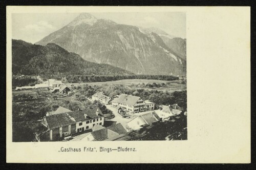  Gasthaus Fritz , Bings-Bludenz