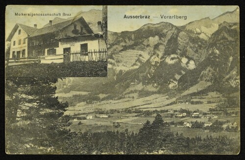Ausserbraz — Vorarlberg. Molkereigenossenschaft Braz
