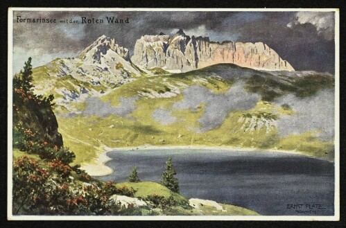 Formarinsee mit der Roten Wand