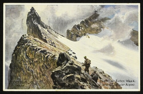 Gipfel der Roten Wand, 2707 m (Lechtaler Alpen)