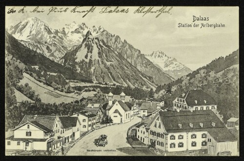 Dalaas - Station der Arlbergbahn