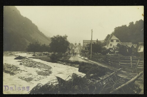 Dalaas : Hochwasser 1910