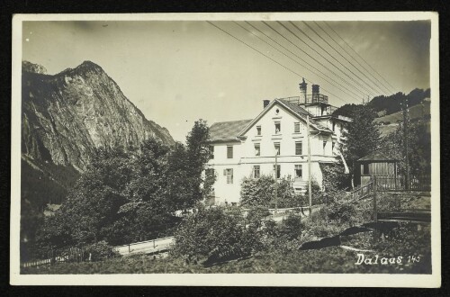 Dalaas, Gasthof Paradies