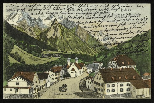 Dalaas : Station der Arlbergbahn