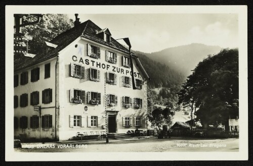 Aus Dalaas Vorarlberg - Gasthof zur Post