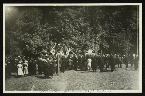 Feuerwehr-Jubiläum 1933 Dalaas